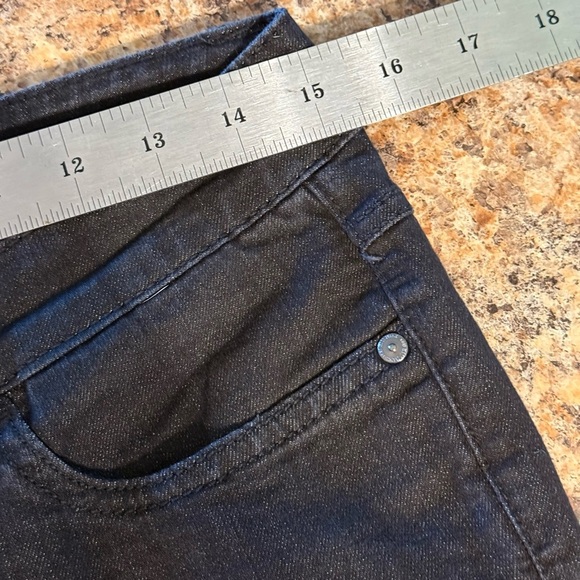 Nine West Women’s Jeans Size 8 Average Straight Leg Mid Rise Classic Black - Picture 6 of 13